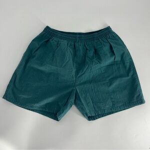 VINTAGE Sierra Classics‎ Shorts Mens Large Green Short Lightweight Cotton Summer